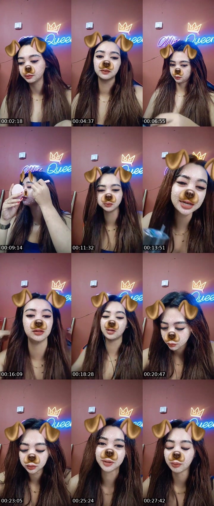 Contact-sheet preview of 𝐍𝐲𝐱 𝐕𝐚𝐧𝐢𝐚🫦's MICO Live recording