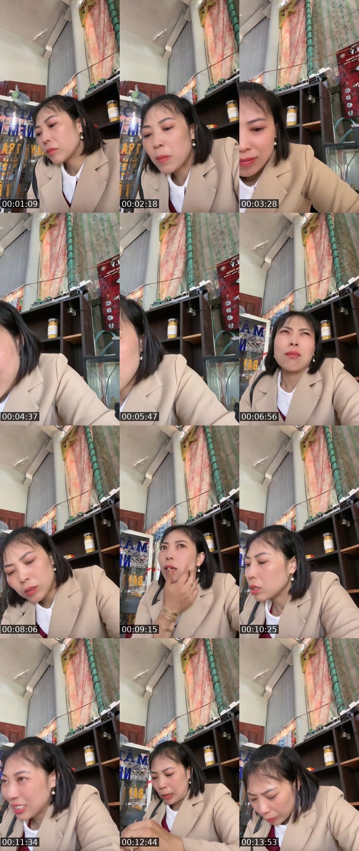 Contact-sheet preview of [🅡] Trang chery🍒🍒🍒's MICO Live recording