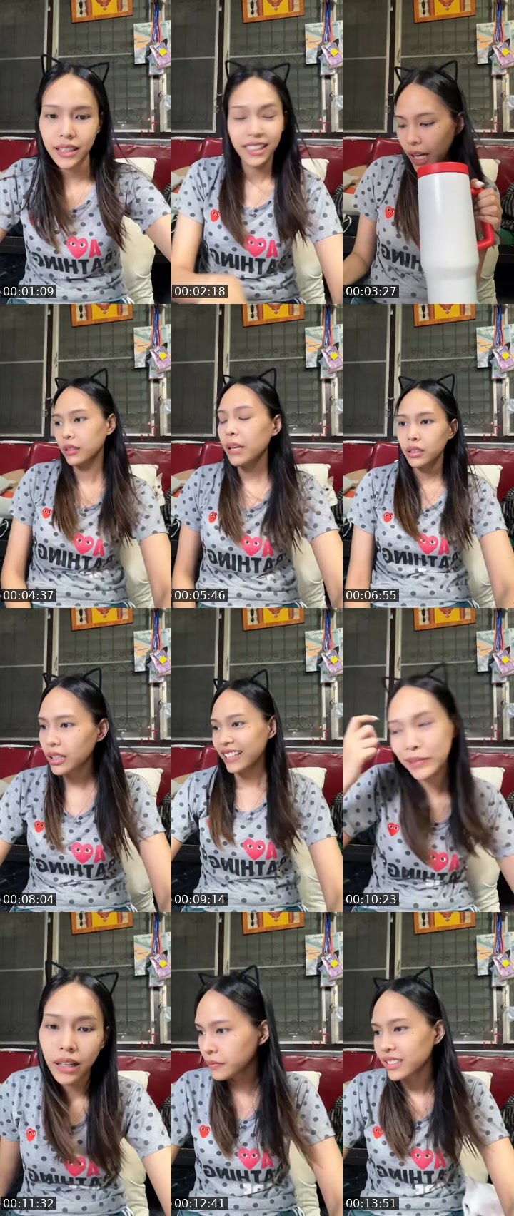 Contact-sheet preview of มิสมิ้นท์🌻 • [BRB New VJ]'s MICO Live recording