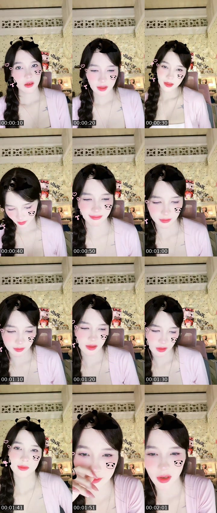Contact-sheet preview of 🦚 Mây cute ☁️💓's MICO Live recording