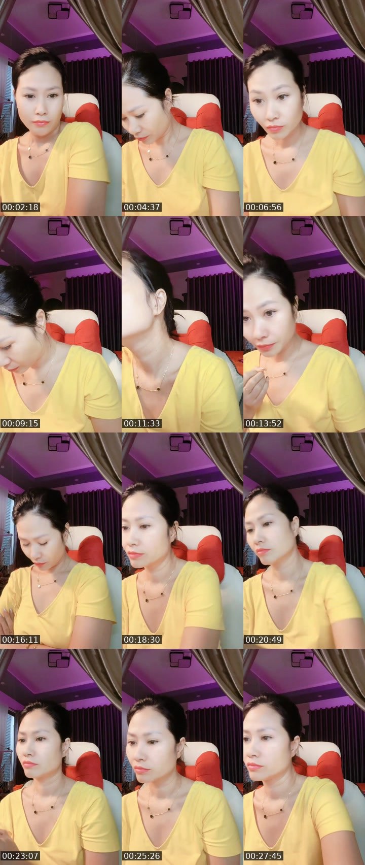 Contact-sheet preview of 🐝HuongBee 👑bella's MICO Live recording