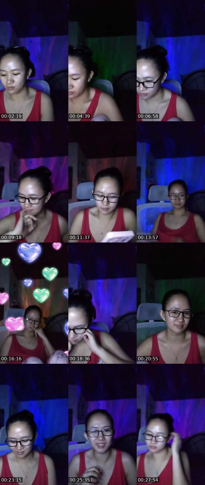 Contact-sheet preview of 🌠Leila♡.𝐍𝐎𝐕𝐀🌙's MICO Live recording