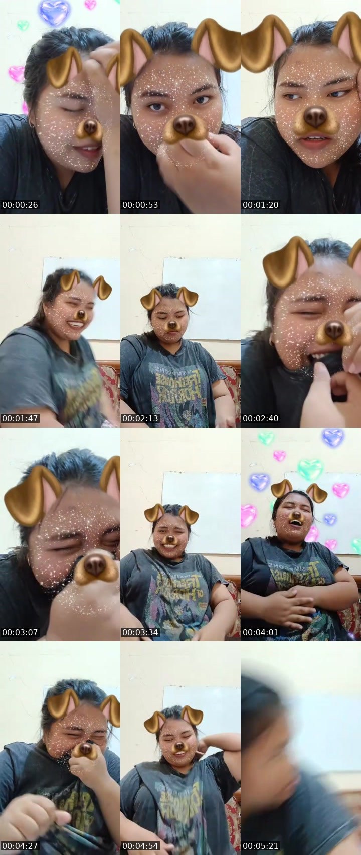 Contact-sheet preview of ecaw🐲♡ᴱᴸᴵᵀᴱ's MICO Live recording