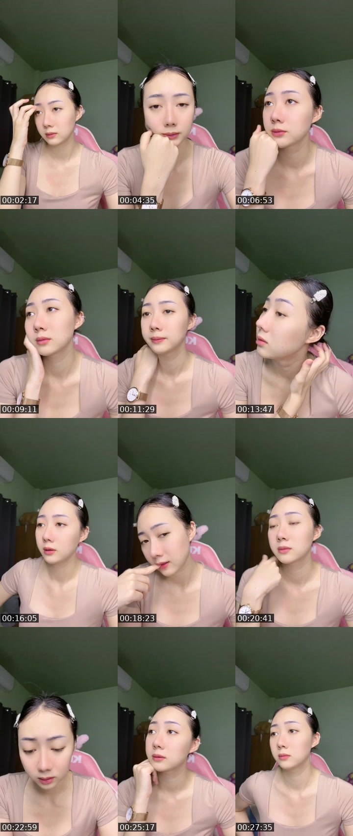 Contact-sheet preview of [🧋] milktea New vj - AMM Mi's MICO Live recording