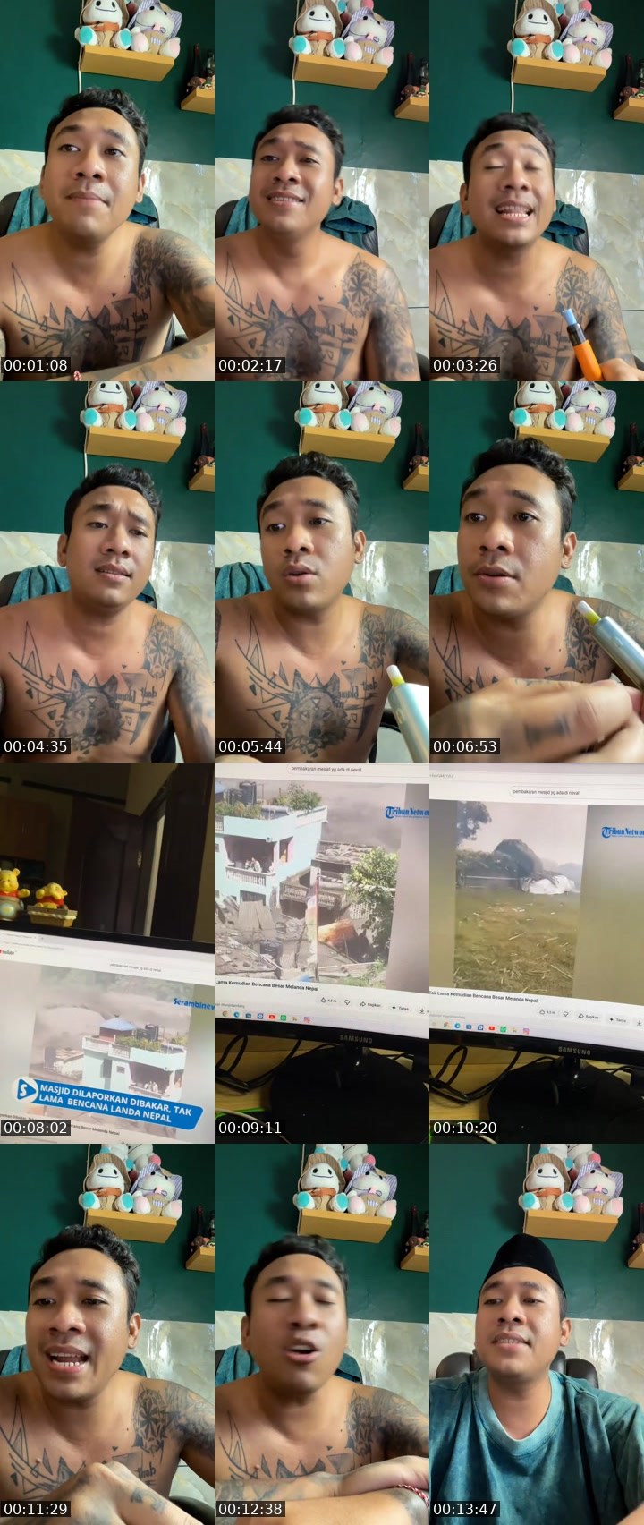 Contact-sheet preview of ɢᴛᴀ🥷 ICAL LUBIS's MICO Live recording