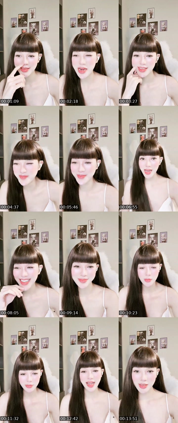 Contact-sheet preview of 𝑞𝑢𝑖𝑛𝑏𝑎𝑜𝑏𝑒𝑖🩵's MICO Live recording
