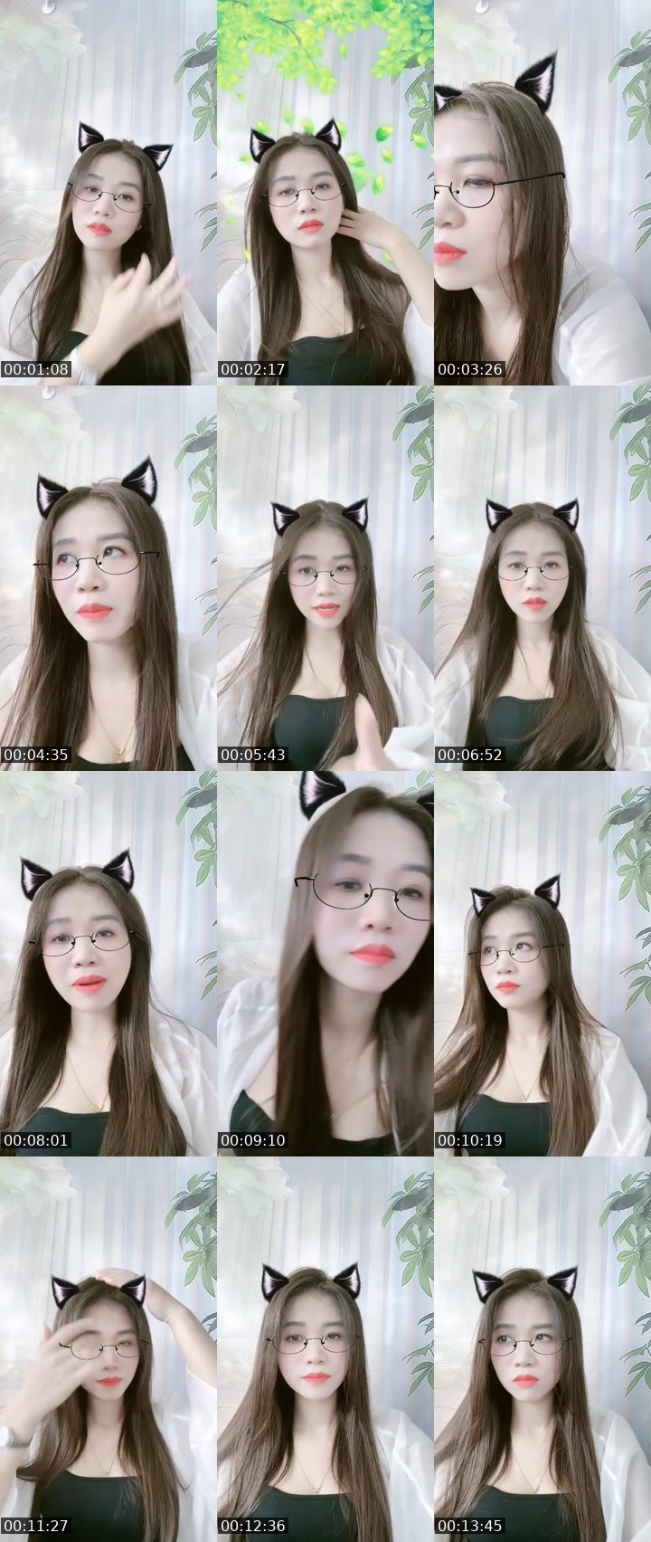 Contact-sheet preview of [🪷] Thảo Em 💋 -10k's MICO Live recording