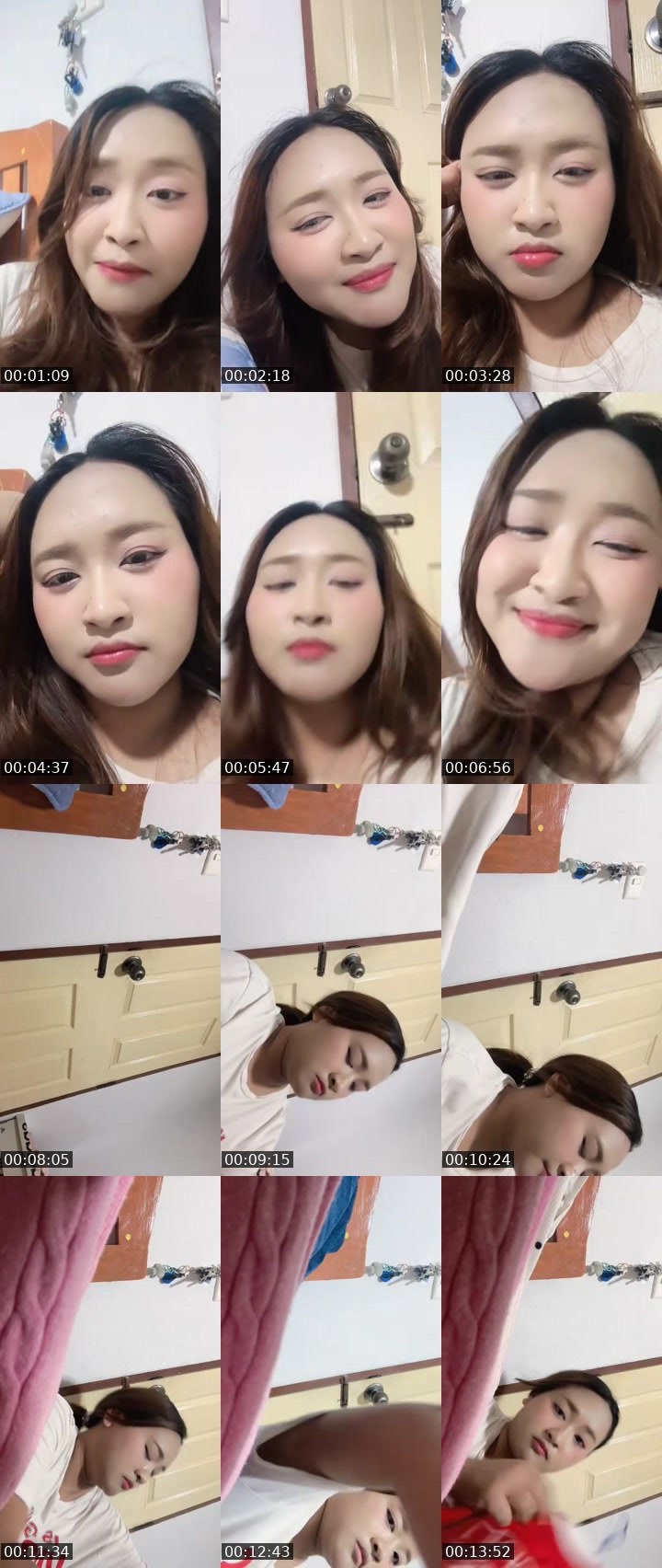 Contact-sheet preview of [🧋] milktea New vj inter 🐰's MICO Live recording