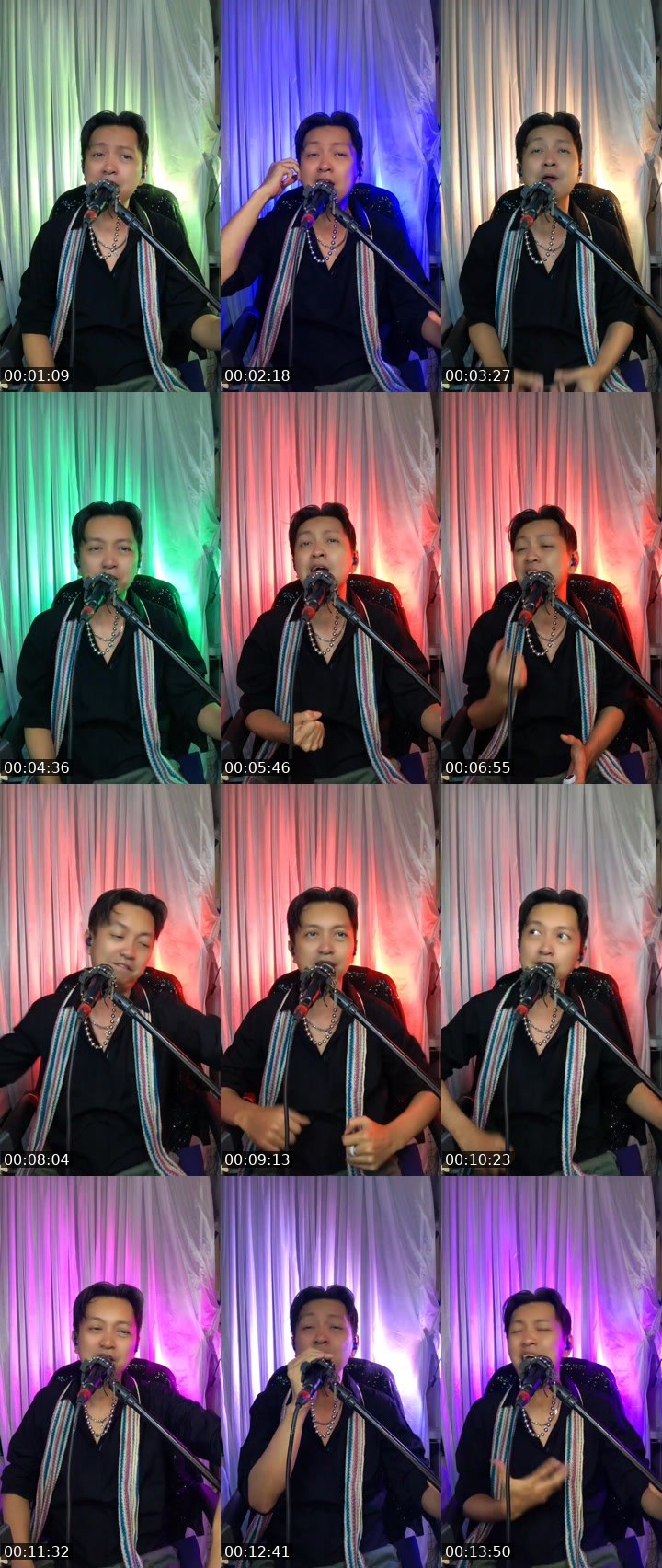 Contact-sheet preview of SINYO AFIS FIODA's MICO Live recording