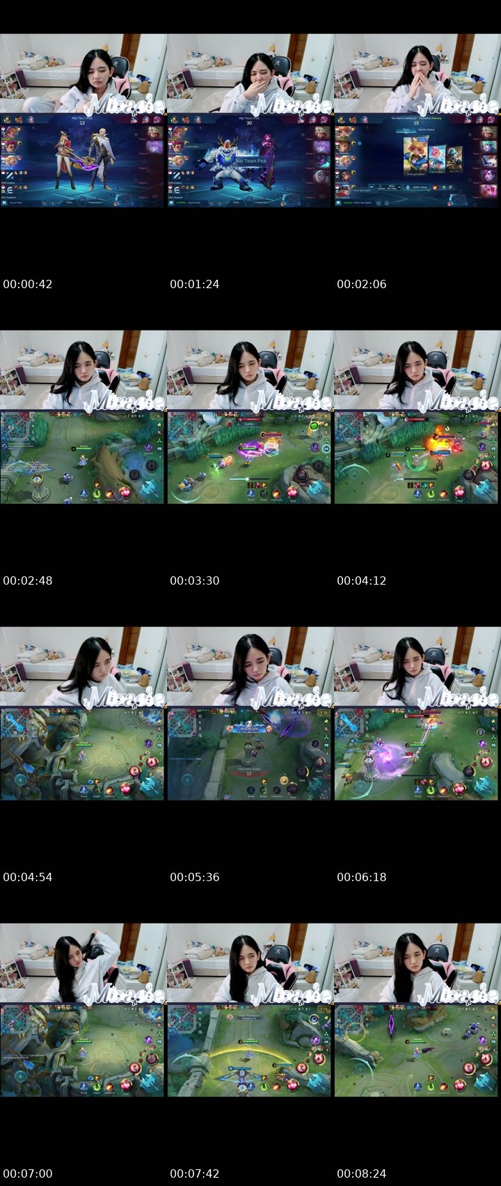 Contact-sheet preview of Miiracle ᴺᵒᶻᵃ 🧠🧬's MICO Live recording
