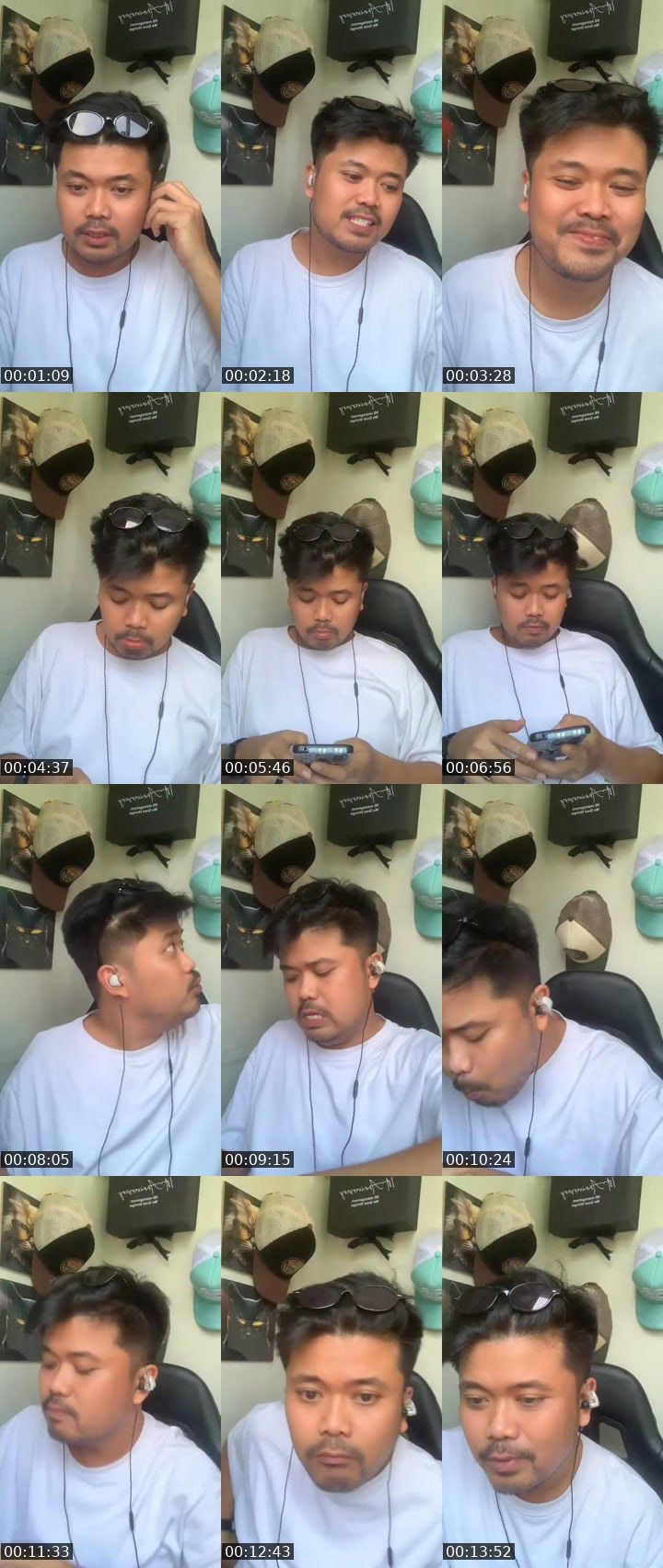 Contact-sheet preview of ᴴᴰ Anek's MICO Live recording