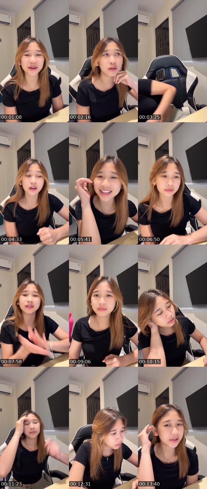 Contact-sheet preview of Caca 🐣ᴿ ᴬ ᵂ ᴿ's MICO Live recording
