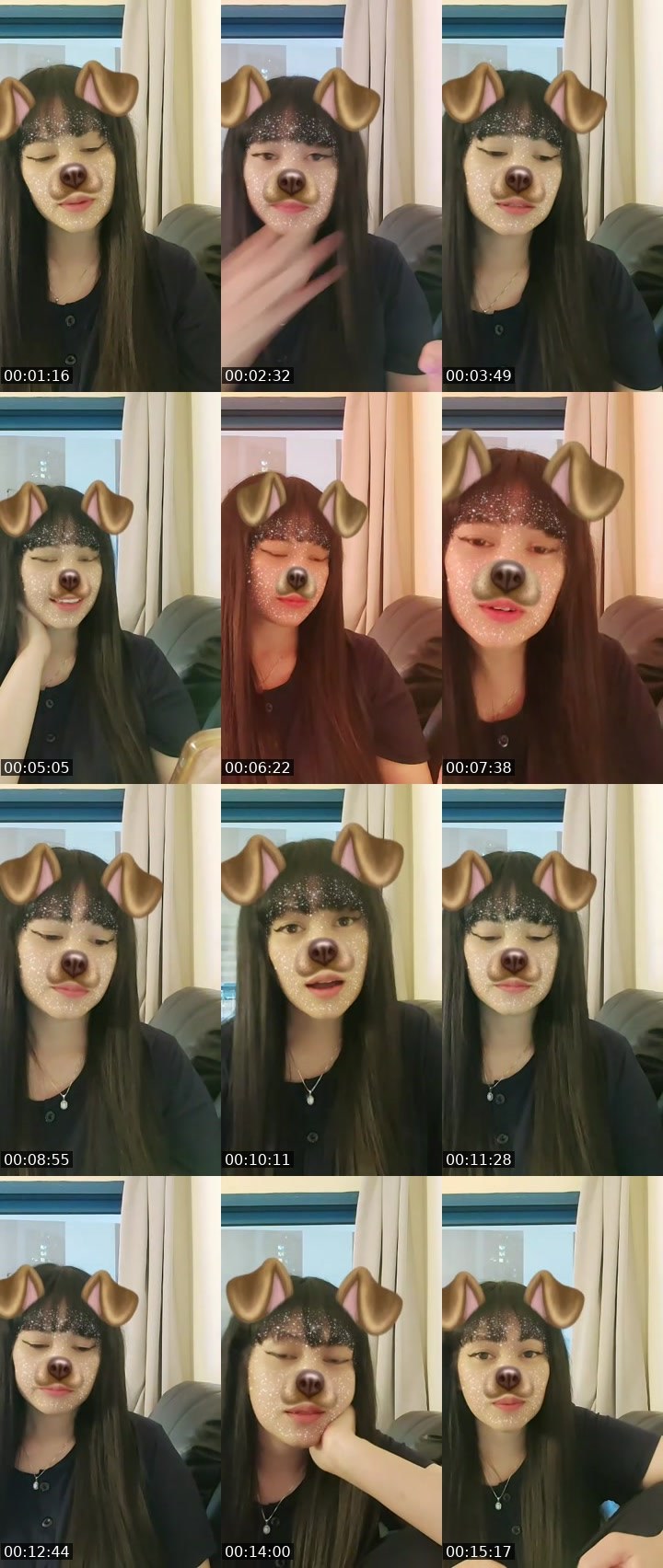 Contact-sheet preview of 𝐂𝐡𝐞𝐫𝐫𝐲𝐛𝐞𝐥𝐥𝐞ᴳᴸᴬᴹᴼᵁᴿ's MICO Live recording