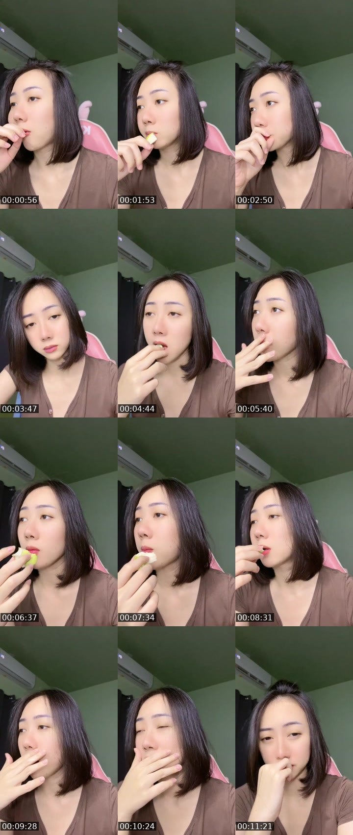 Contact-sheet preview of [🧋] milktea New vj - AMM Mi's MICO Live recording