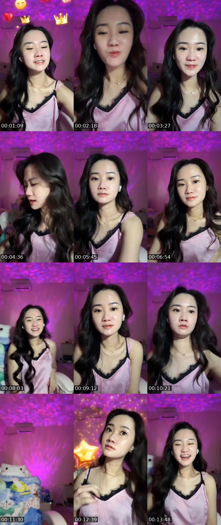 Contact-sheet preview of 🍀 Emily Kim 😈ᴱᴸᴵᵀᴱ's MICO Live recording