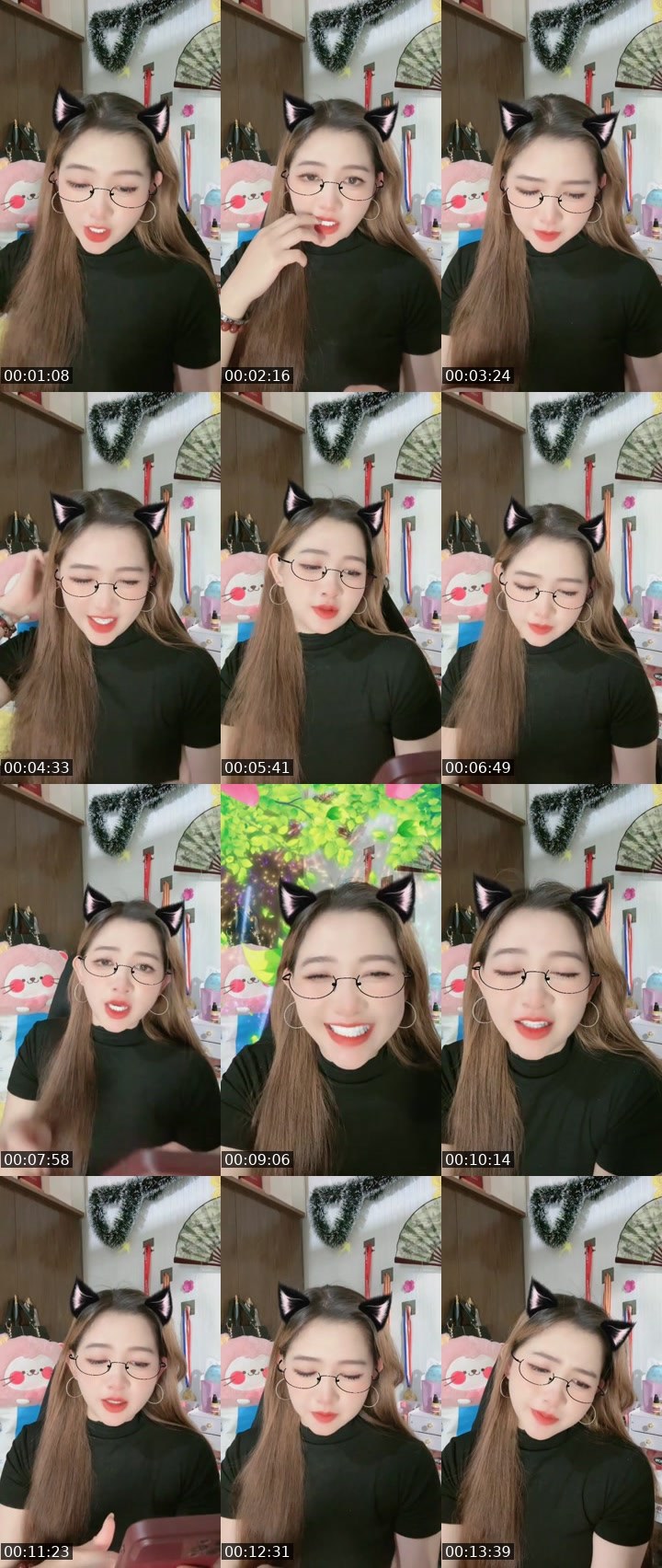 Contact-sheet preview of AD 🎉Pé Mèo 🎉's MICO Live recording