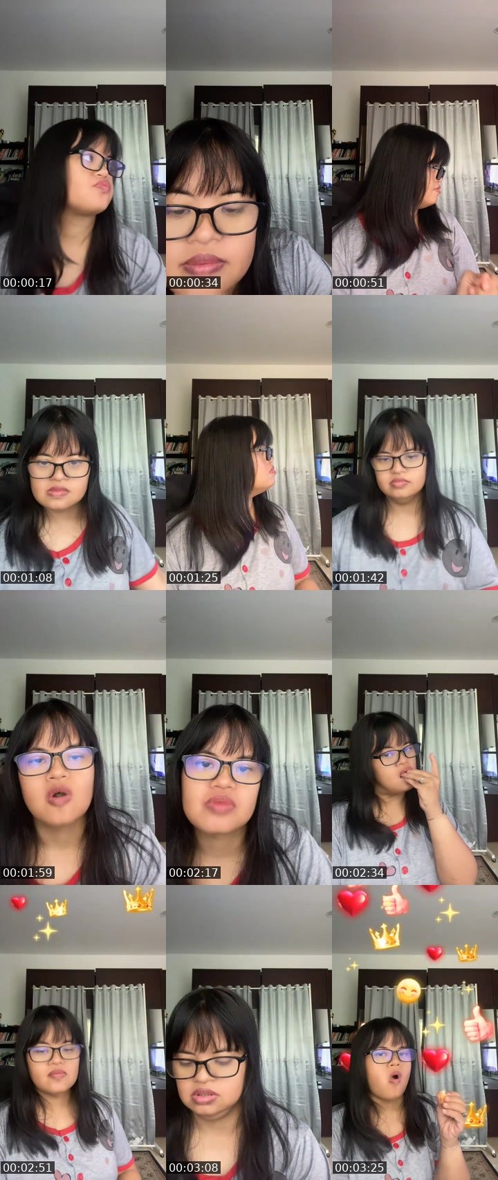 Contact-sheet preview of Petra imut's MICO Live recording