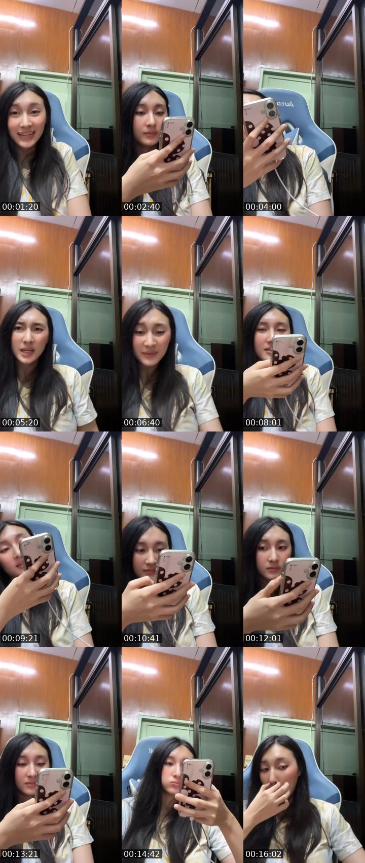 Contact-sheet preview of [Pink] New VJ Pw🐬🌈's MICO Live recording