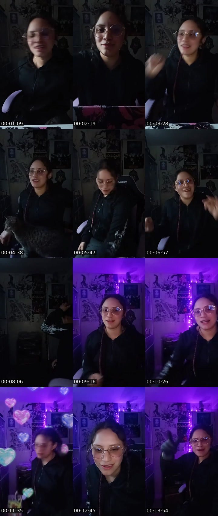 Contact-sheet preview of 🪷ͤ💃🏼ᷟ🐸ͨEsteisy🫠 ⷨ's MICO Live recording