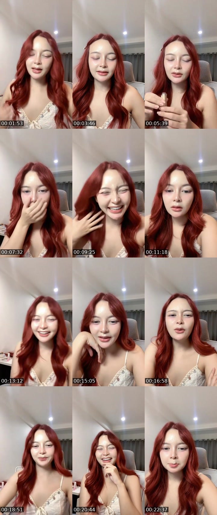 Contact-sheet preview of {💐} SomSom 🍊💖's MICO Live recording