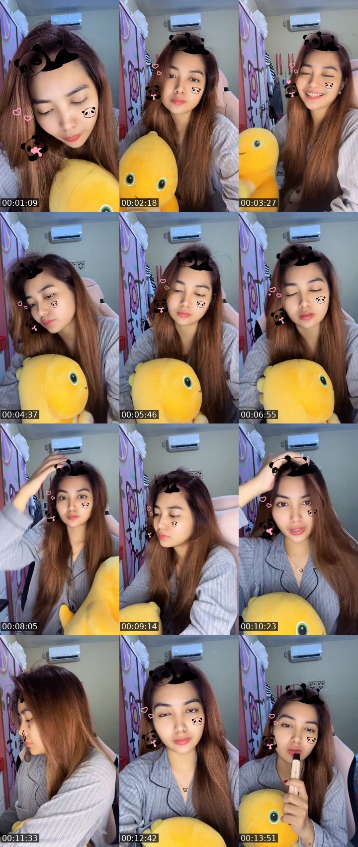 Contact-sheet preview of Kyliee💋's MICO Live recording