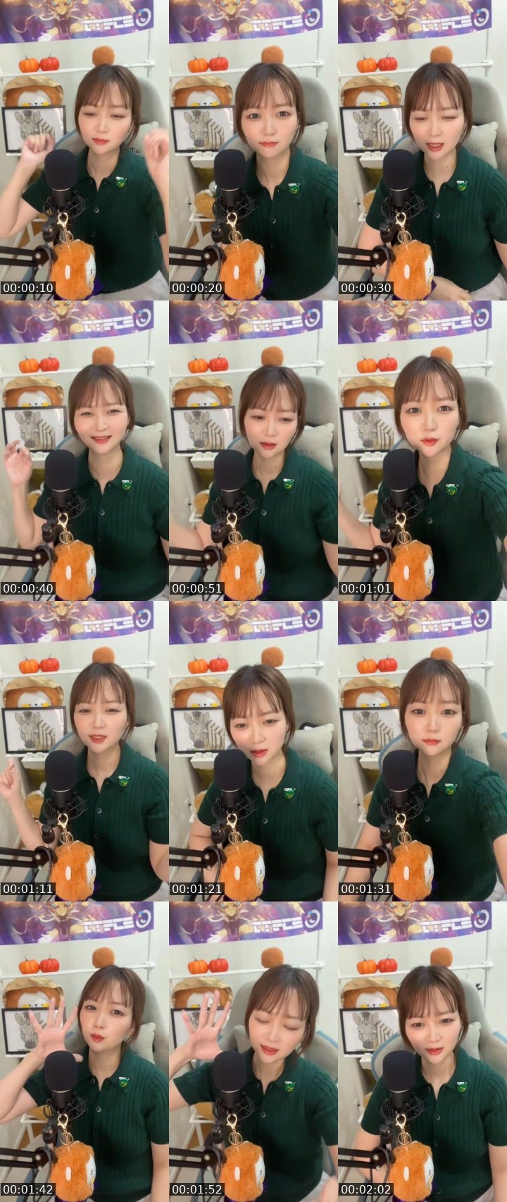 Contact-sheet preview of うにいくら🦓🥝's MICO Live recording
