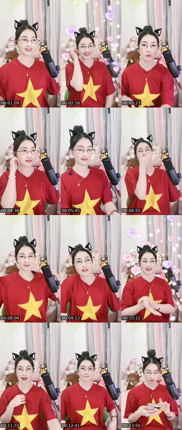 Contact-sheet preview of 🍀 𝓨𝓾𝓶𝓲 🪷🍃's MICO Live recording