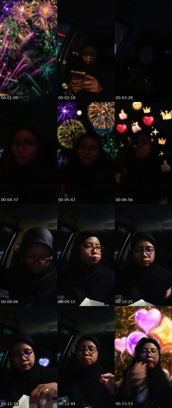 Contact-sheet preview of ᯓ★ ▄︻̷̿┻̿═━一⁩'s MICO Live recording