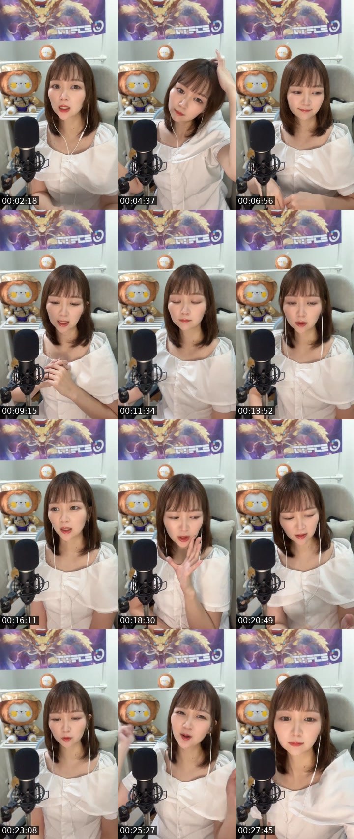 Contact-sheet preview of うにいくら🦓🥝's MICO Live recording
