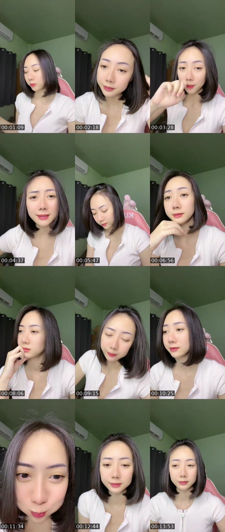 Contact-sheet preview of [🧋] milktea New vj - AMM Mi's MICO Live recording
