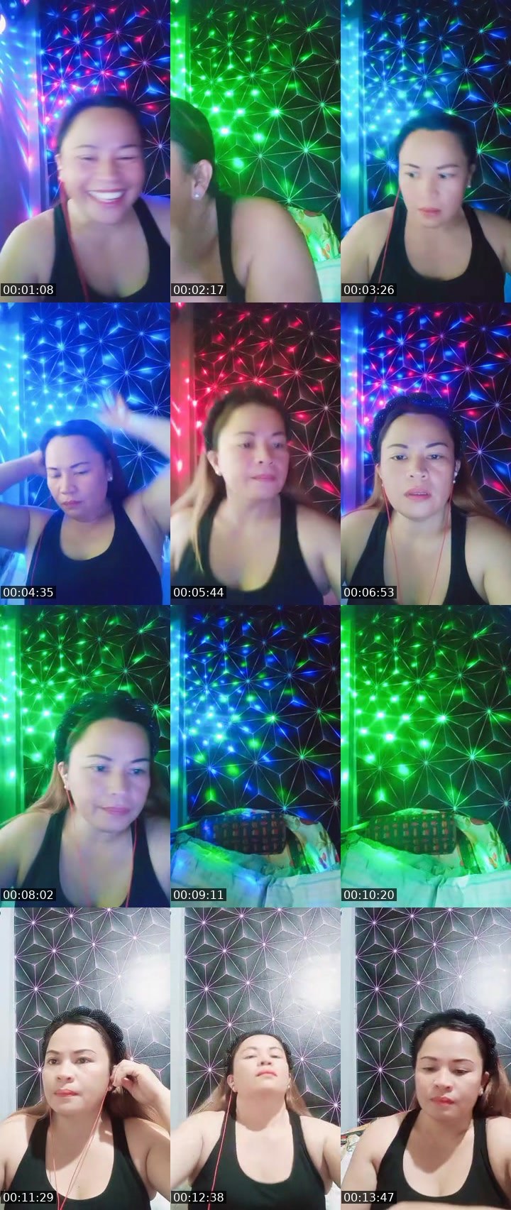 Contact-sheet preview of 🦋Ms.Ghin🦋ᴺᵉʷ🌟ˢᵀᴬᴿ's MICO Live recording
