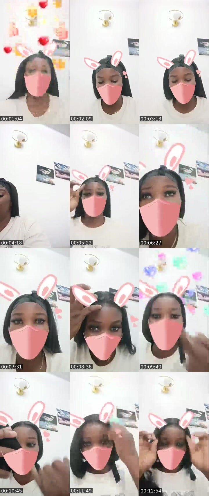 Contact-sheet preview of 🥷🏾🙅🏾‍♂️🥑OUTLAW☻🦅LALA ®🌕's MICO Live recording