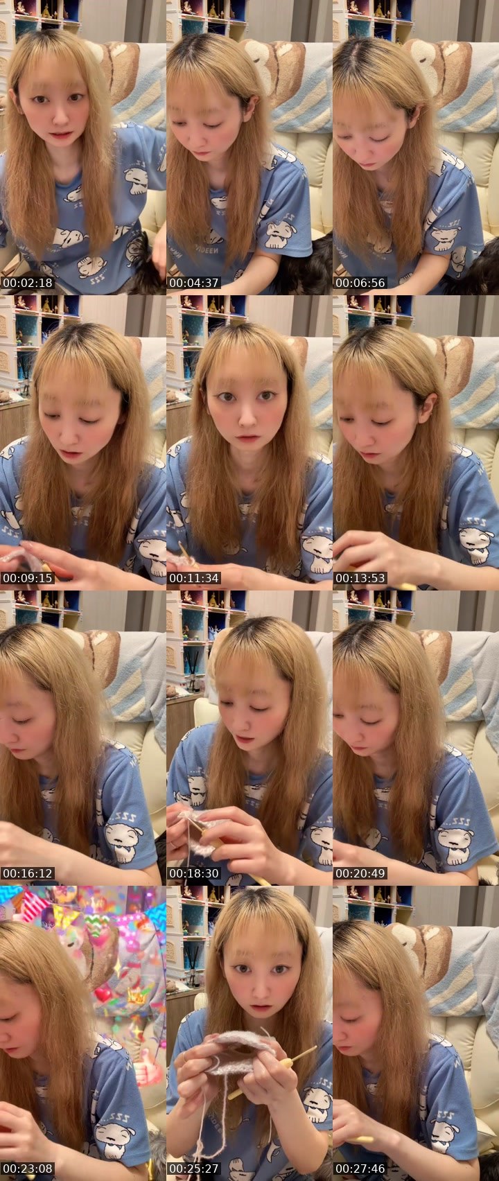 Contact-sheet preview of mim👼🏻🍼(みむ)'s MICO Live recording