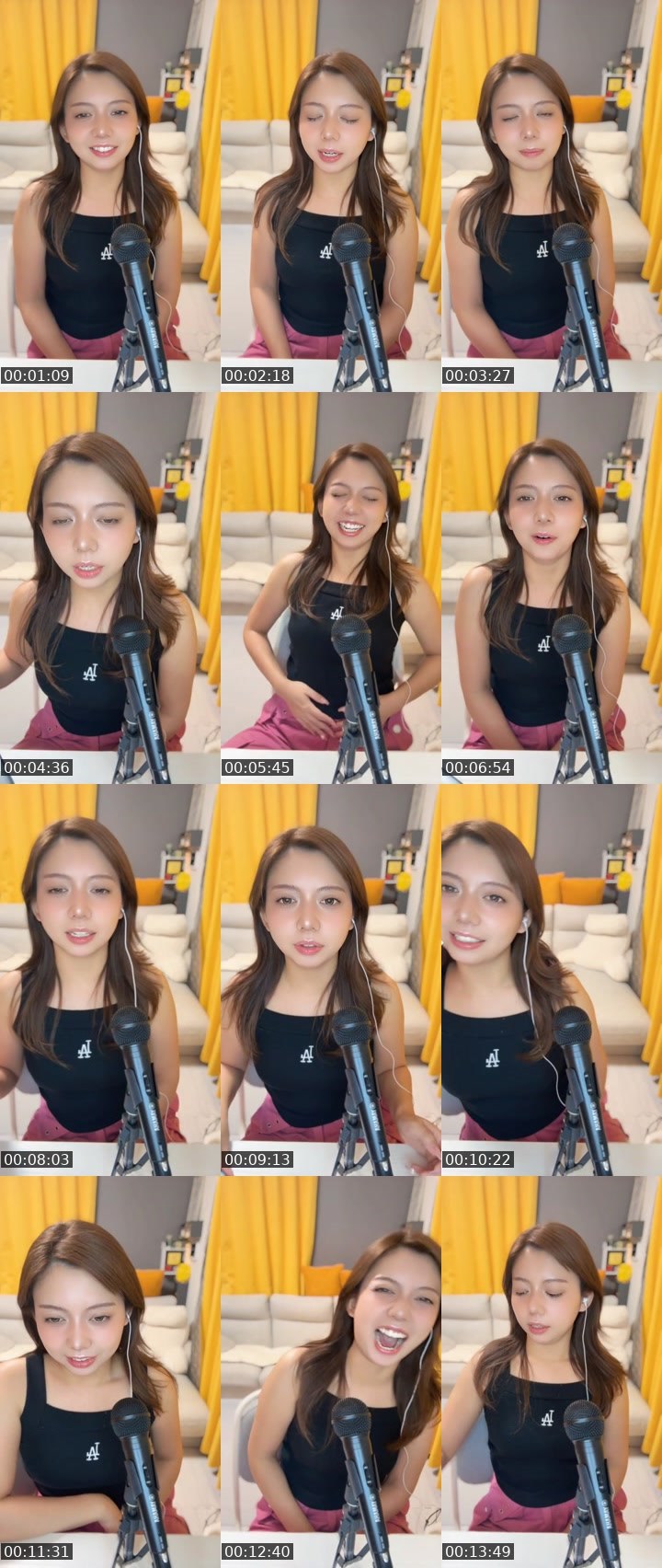 Contact-sheet preview of 🍳りんか🍳21:00~'s MICO Live recording