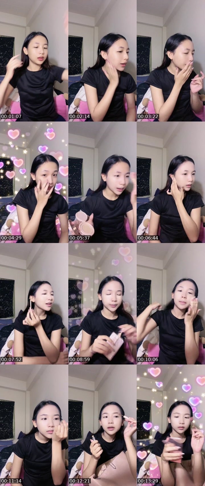 Contact-sheet preview of [🧋] milktea New vj - Unif🧃's MICO Live recording