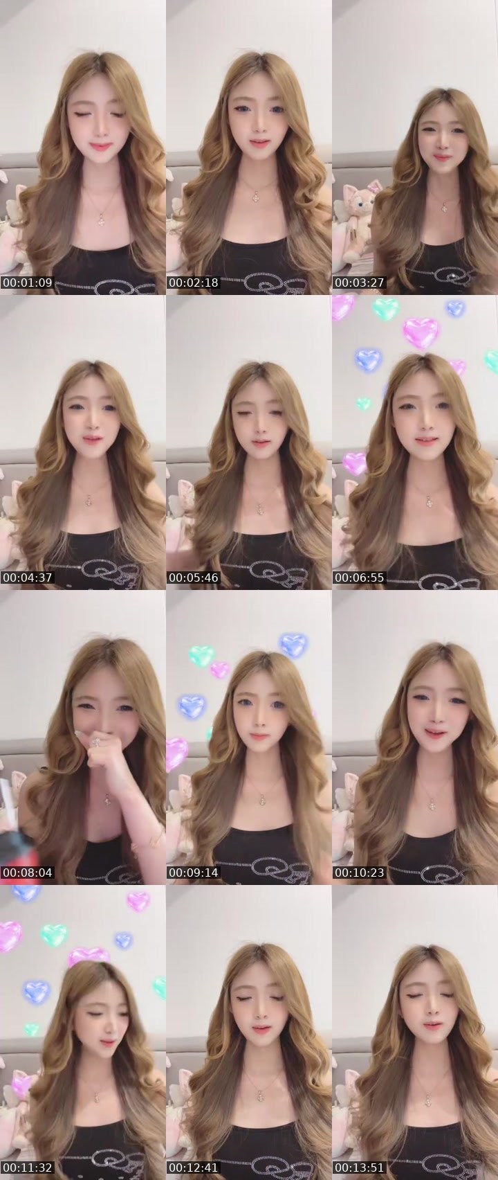 Contact-sheet preview of ♡𝑨𝒈𝒏𝒆𝒔🏹's MICO Live recording