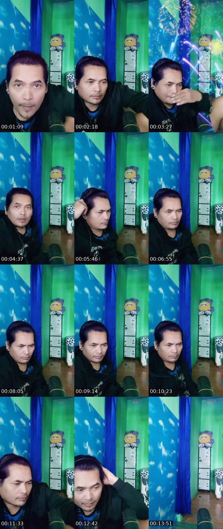 Contact-sheet preview of ❖𝗝𝗢𝗞𝗢🇰🇵🧊☃️🐻🥷🔰🐦‍🔥🔖's MICO Live recording