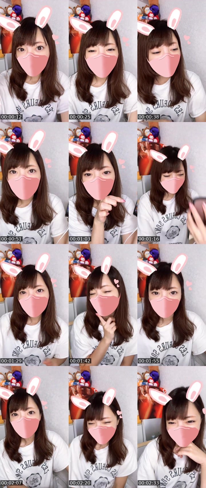 Contact-sheet preview of ゆかりん🐶🌻's MICO Live recording