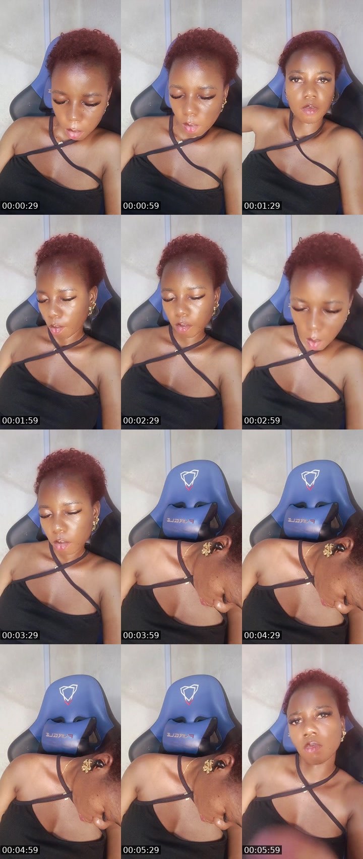 Contact-sheet preview of 130k🦅𓄂MEIRA♡𓆪 🏠's MICO Live recording