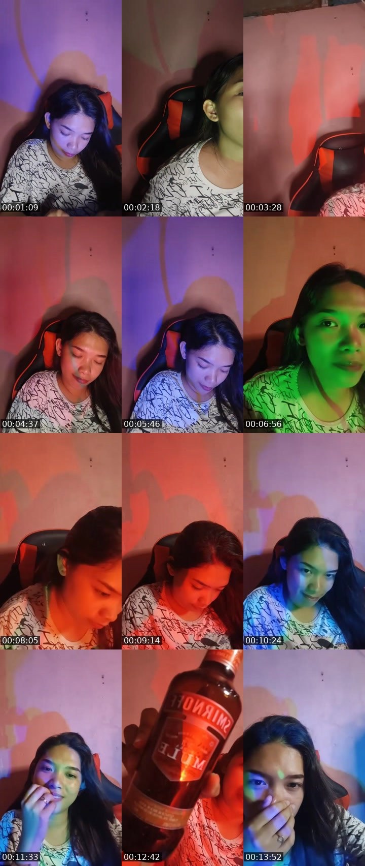 Contact-sheet preview of ♋Angela♕ͧᵏ🎱ᵂᵃᵛᵉˢ's MICO Live recording