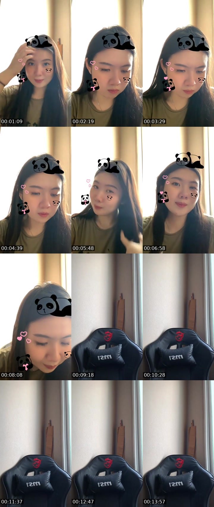 Contact-sheet preview of ᶜʳᵒʷ  Bigurl 🔥❤️‍🩹🐾🍭's MICO Live recording