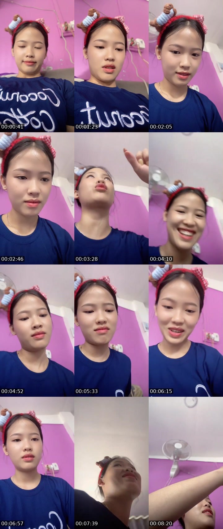 Contact-sheet preview of 🤍 ออ ออ [ⲕ⁃⋐𖡔!]✿'s MICO Live recording
