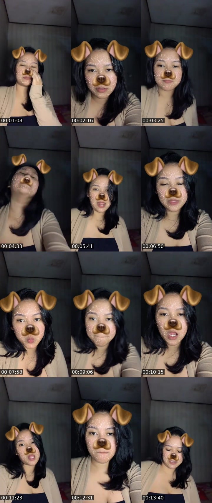 Contact-sheet preview of ᴳᴳ Nana's MICO Live recording