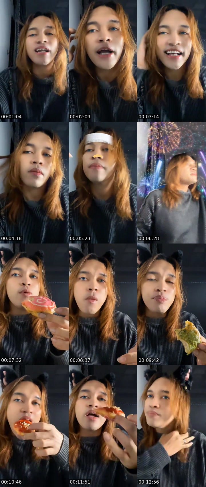 Contact-sheet preview of 👶🏻Fikynikiᴺᵒᶻᵃ🌹✨'s MICO Live recording