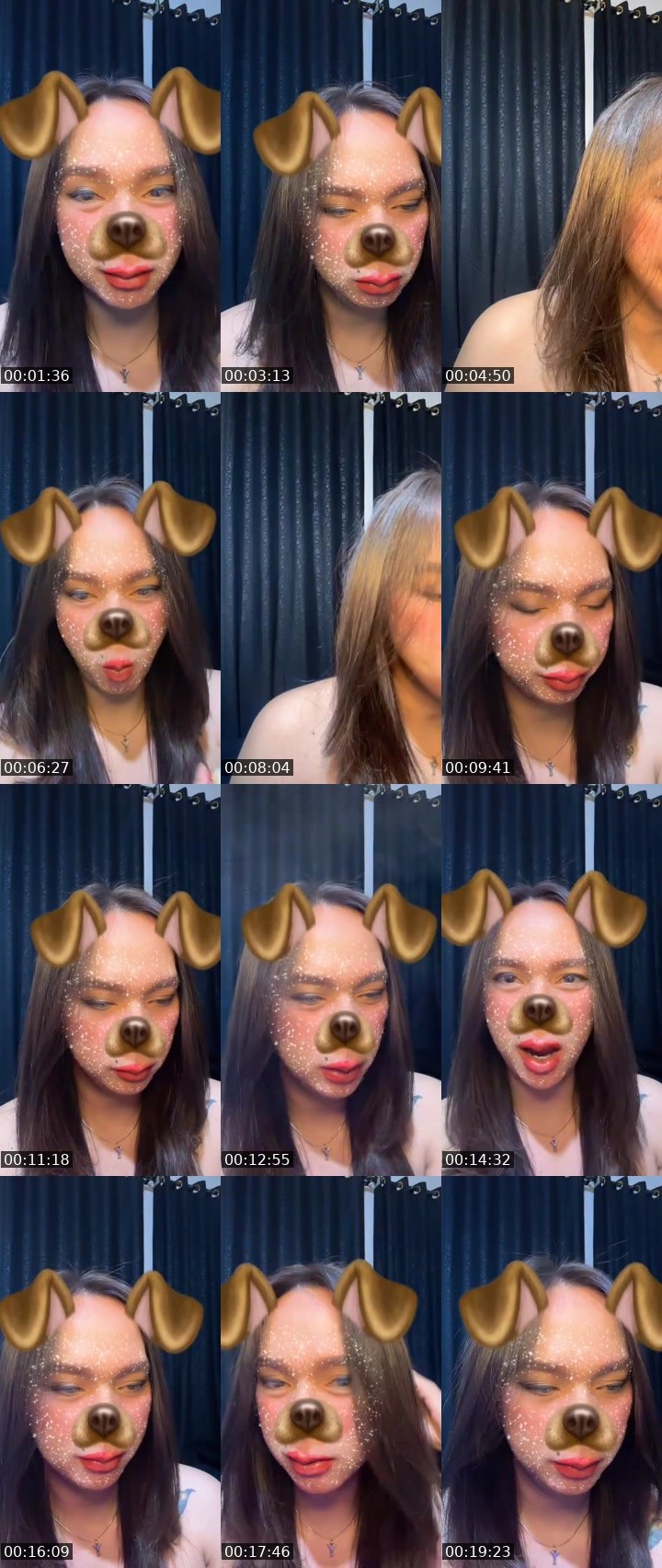 Contact-sheet preview of AMORRAᶻᴿ👼🏻's MICO Live recording