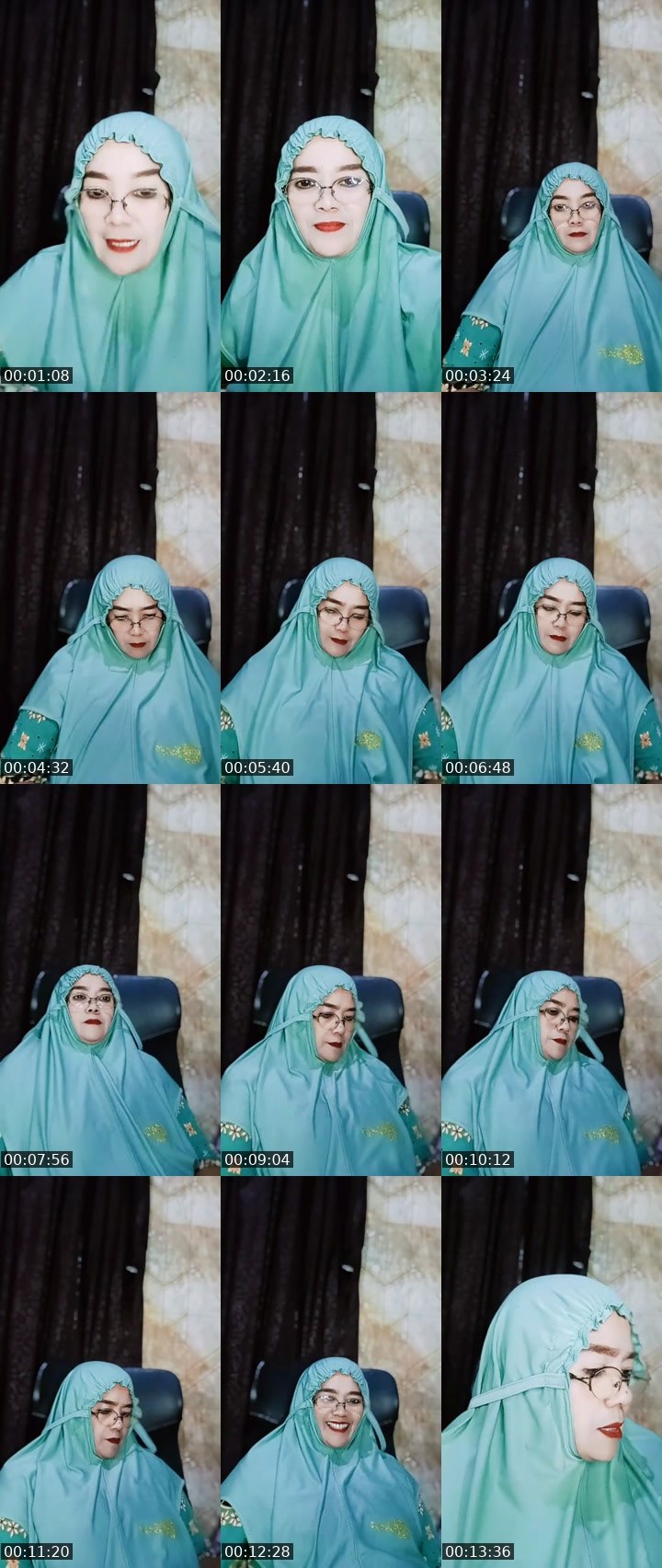 Contact-sheet preview of ơʂ°Oma Chan's MICO Live recording