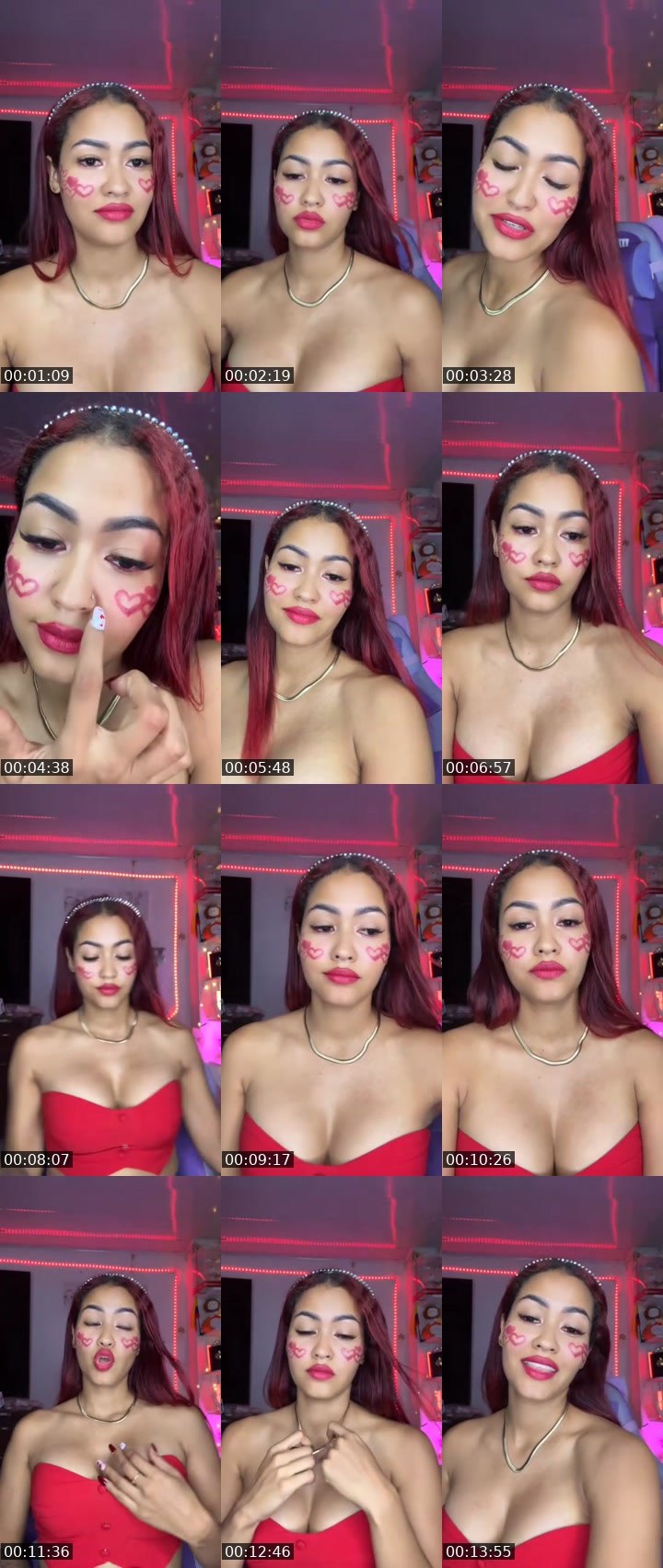 Contact-sheet preview of 🐊🧜🏽‍♀️𝒲♛ღ𝒹🐺⚓️👻🪫🩵🥷🔋's MICO Live recording