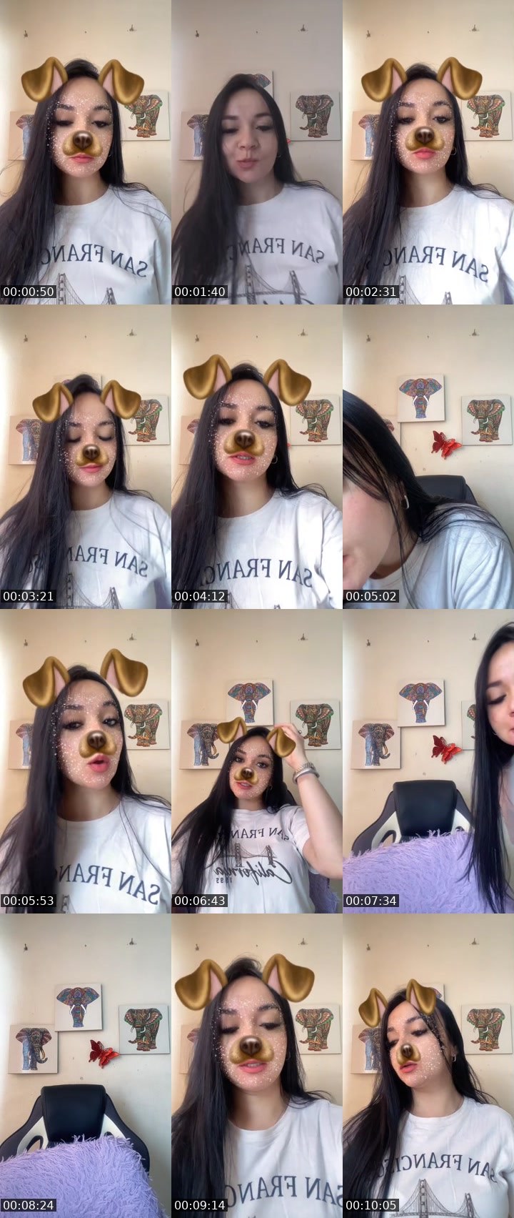 Contact-sheet preview of ❤️‍🔥YOIS a℘ც🥕's MICO Live recording