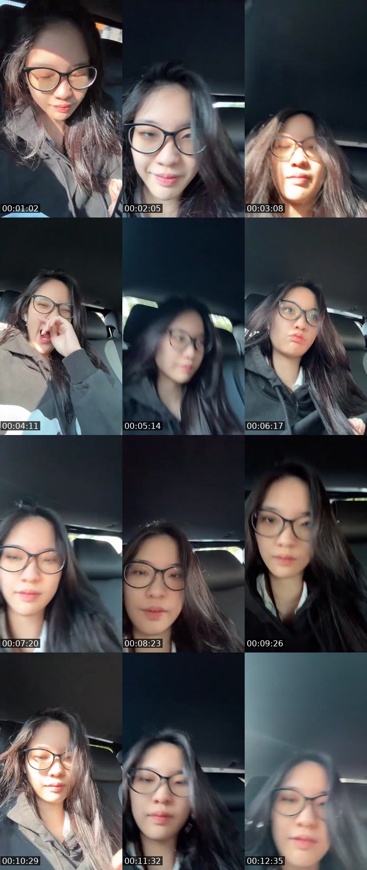 Contact-sheet preview of ᴿᴴ Sienna ❤️‍🔥's MICO Live recording