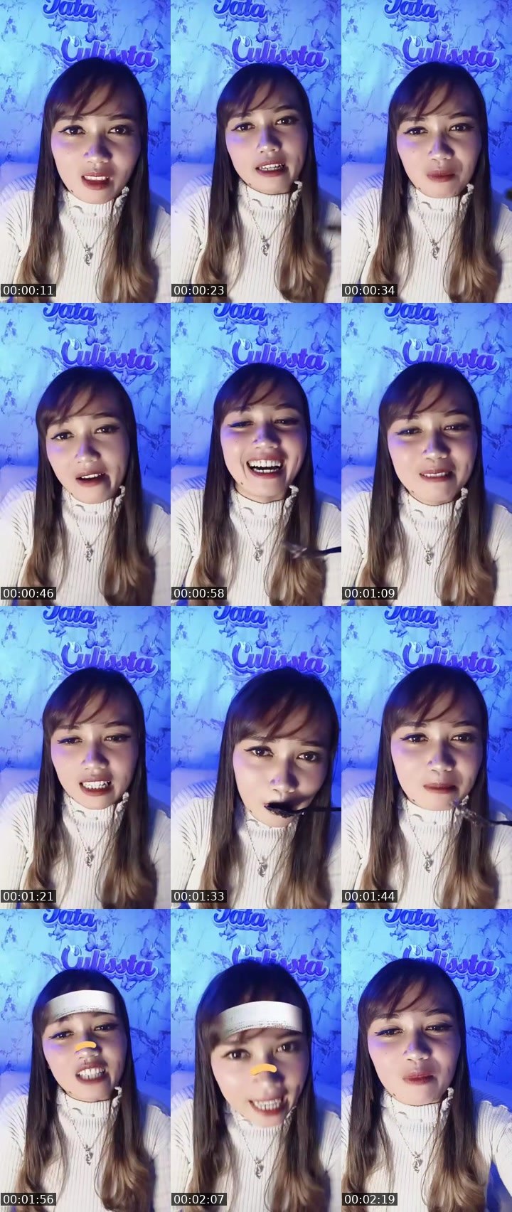 Contact-sheet preview of pk12.1930🎙️ˢᶜTataculistaGlow's MICO Live recording